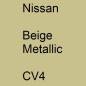 Preview: Nissan, Beige Metallic, CV4.